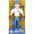 Mighty Wheels Mighty Man 12" Action Figure - Poseable Builder Character with 3 Catchphrases and Removable Hammer - Pretend Play Learning Toys - Construction Toys for 3+ Year Old Boys and Girls