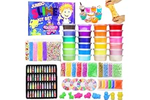 Beauenty Slime Kit for Kids - Stress Relief Toy, Boys Gir...