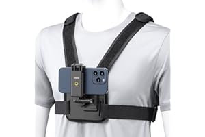 ULANZI SELECT Ulanzi POV Brusthalterung Magnetischer für iPhone 15 14 13 12 DJI OSMO Action cam Brustgurt bequem für Video Vlog