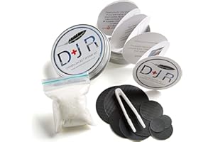 DJR Kit-in-a-Tin - Toppe di riparazione e piumino d'oca per piumini e sacchi a pelo