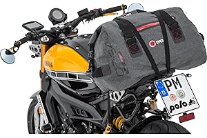 ‎QBAG QBag Hecktasche/Gepäckrolle Wasserdicht 60L - Grau - Motorrad/Roller/Quad