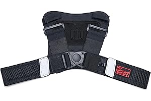 USWE Arnés para cámara de acción, compatible con todas las mochilas sin rebote y cámaras GoPro, montado en la parte delantera en el arnés del pecho (NDM 1 (M-XL))