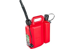 Arnold 6011-X2-7007 Jerrican Double avec Goulotte, Noir