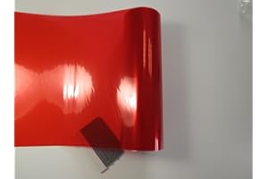 ‎KÖNIGHAUS Könighaus (5,89€/m2) Scheinwerfer Tönungsfolie Rot (Rückleuchten Blinker Nebelleuchten) 20 x 30 cm