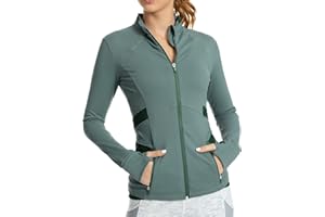 QUEENIEKE Women's Half Zip Workout Jackets