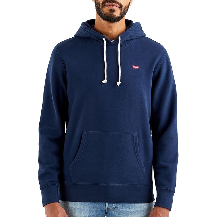 Levi's Men's Hoodie Graphics Print, Hot Fudge, Size S - UK