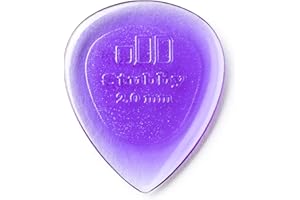 JIM DUNLOP Púas Stubby Jazz 2,00mm Saco de 6