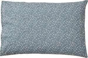 ‎VERTBAUDET VERTBAUDET Wendekissenbezug für Babys, India, blau, bedruckt, 40 x 60 cm