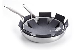 GreenPan 27cm, 34cm & 40cm Pan Protector Set, Black