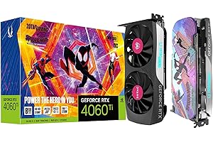 ZOTAC Zota 8GB D6 RTX 4060 Ti OC Spiderman