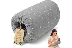 Liten Amningskudde 20 cm i Bomull Armkudde för flaskan och bröstet | Armkudde fyllning polyester för flaskan och för bröstet mamma pappa utflykt familjen soffan hemma resan Galaxy