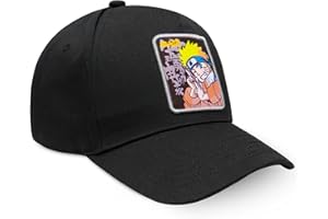 Naruto Casquette Enfant Garcon Casquettes de Baseball Snapback Casquette Trucker Chapeau Été Idée Cadeau Manga Anime Adulte Enfant Ado Garcon Accessoire Officiel