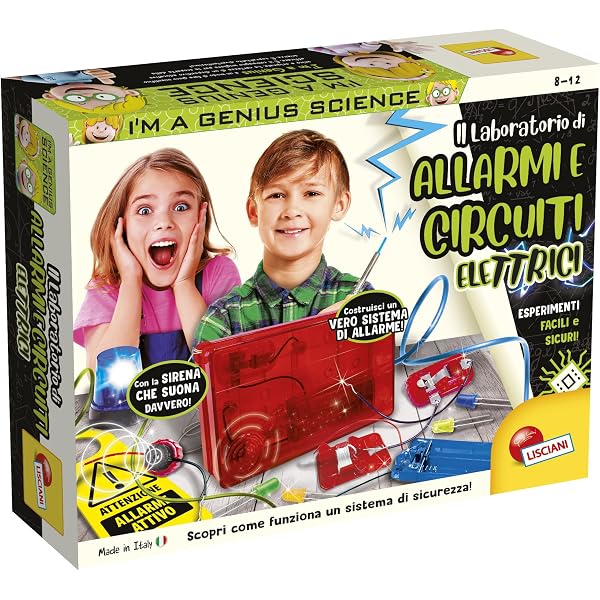 LISCIANI - I'M A GENIUS SCIENCE À DOMICILE ÉLECTRIQUE, KIT AMPOULE, PA