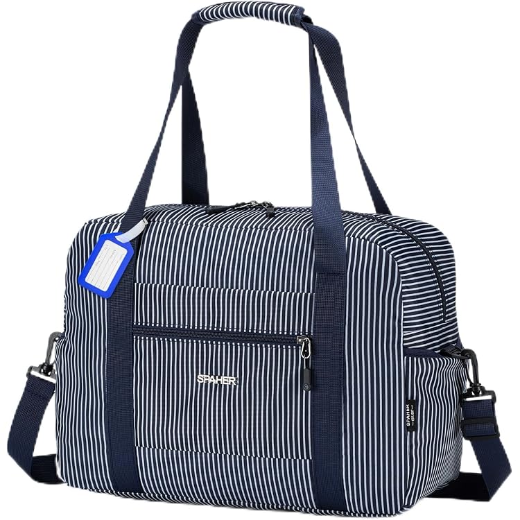 BAGZY Handgepäck-Tasche – 40x30x20 Cm, 25 L, Faltbar, Wasserdicht, Mit Vakuumbeutel, Für Ryanair & Mehr