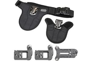 SPIDER HOLSTER SpiderPro Single Camera System v2 Professional Carrying Kit for DSLR and Mirrorless Cameras and Heavy Equipment Includes Belt with Integrated Case