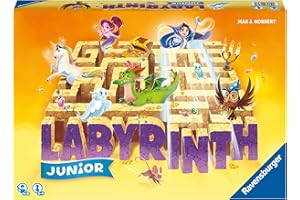 Ravensburger Kinderspiel 20847 - Junior Labyrinth - Familienklassiker für die Kleinen, Spiel für Kinder ab 4 Jahren - Gesellschaftspiel geeignet für 2-4 Spieler, Junior-Ausgabe