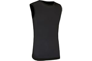 GripGrab Camiseta Interior Ciclismo Sin Mangas de Rejilla 3 Estaciones Primavera Verano Otoño Ropa Técnica Transpirable Camisetas Interiores Ciclismo Unisex Adulto (Pack de 1)