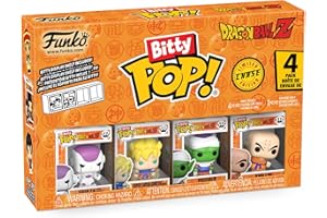 Funko Bitty Pop! DBZ - Kid Buu 4PK - Kid Buu, Vegito, Majin Vegeta et Une Mini-Figurine Mystère en Surprise - 2.2 Cm - Dragon Ball Z Collectionnable - Étagère Empilable Incluse Fans