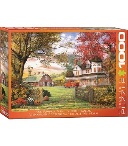 Eurographics Puzzle 'Herbst In Einem Alten Park' | 1000 Teile | Hochwertig Gestanzt