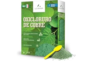 LERAVA Oxicloruro de Cobre (800 g) - Contra las enfermedades fúngicas de Alta Pureza para Plantas - Tratamiento para Frutales, Fresas y Cultivos - Agricultura Orgánica y Fácil Aplicación