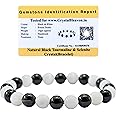 Crystal Heaven Certified Crystal Bracelet for Women Men with Healing Crystal and Reiki Stone - Original Authentic Elastic Beaded Bracelet for Money, Success & Positive Energy
