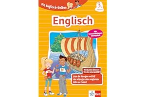 Klett Englisch 3. Klasse: Englisch-Übungsheft für die Grundschule mit Stickern (Die Englisch-Helden)