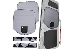 ‎LIVING IN A BUBBLE Living in a Bubble Isolierte Verdunkelungs-Heckfensterabdeckungen für Mercedes Sprinter (2019-Aktuell) – Unverzichtbares Duo für Ihr mobiles Zuhause (Paar)