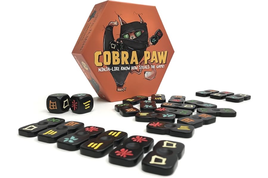 BANANAGRAMS Cobra Paw Board Game Ages 5+ 2-6 Players 5-15 Minute Playing Time