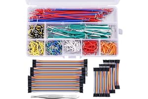 AYPZUKE 560 Stück, 2–125 mm, Breadboard jumper kabel Wire 10CM+20CM 240 Stück Breadboard Jumper Wire Dupont Kabel Kit Male- Female, Jumper Wires Steckbrett für Arduino Raspberry Pi