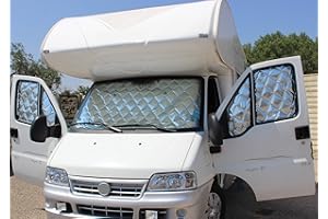 CamperBros - Oscurante Termico Interno Cabina - 3 Pezzi 9 Strati - Camper Daily 2000-2014