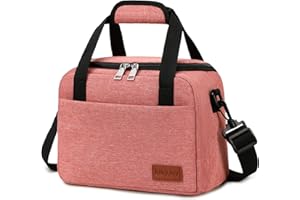Riley Joy - Bolsa Térmica Portátil para Pícnic 8,5 L, Impermeable, Aislada con Ajustable Bandolera, Bolsa isotérmica Plegable para Niños y Adultos