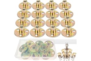 BITEFU 16 dadi flangiati M10 a 3 fori, dado a T in acciaio al carbonio zincato con base rotonda per armadio, tubo, supporto e supporto, collegamento tra tubi