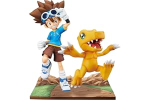 Banpresto Figura de Accion Taichi&Agumon - Digimon Adventure Dxf - Adventure Archives 12 cm BP18778 Multicolor