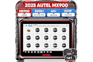 Autel Scanner MaxiCheck MX900 Diagnosis, 2025 Diagnóstico Bidireccional, Igual Que MK900 MK900BT, Ver Super a MK808BT Pro MK808S MX808S, Can FD & DoIP, Pruebas Activas, 40+ Servicios, Todos Sis, OS11