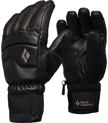 Black Diamond Unisex Deploy Wind Hood Handschuhe, Carbon-Glacier, S Fashion