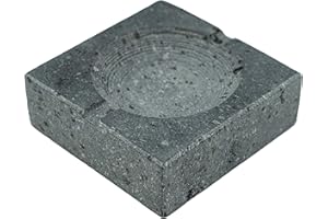 ETNA STONE&DESIGN Ashtray Posacenere Portacenere in Pietra Basalto dell' Etna Design moderno accessori fumatori idea regalo