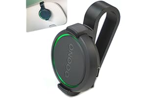 GENERISCH Uchwyt do osłony przeciwsłonecznej pasuje do Ooono Co-Driver No2, Mount/Clip do osłony przeciwsłonecznej (do OOONO NO2, czarny)