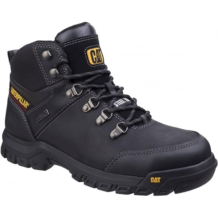 Caterpillar Herren Spiro Arbeitsschuhe – Sicherheitsstiefel, Schwarz, Größe 44.5