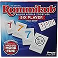 Pressman Rummikub Six Player Edition - The Classic Rummy Tile Game - More Tiles and More Players for More Fun! by, Blue