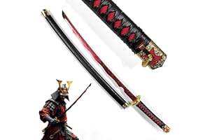 ‎SWORDS AND MORE Elden Ring Schwert mit Scheide, Katana, Stahl echt, Elden Ring Zubehör, Gamer Sword, Merch, Sammlerschwert, Spiel Fans und Cosplay