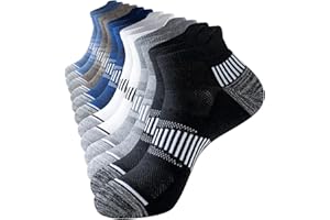 Niorasen Skarpetki Męskie 39-42 43-46 47-50, 6 Par Krótkich Skarpetek Bawełnianych, Niskie Skarpetki do Biegania, Oddychające, Idealne do Pracy i na Co Dzień
