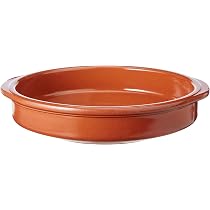 Casserole Terre Cuite Fackelmann 28cm - Pour Gaz, Électrique, Four Et Micro-Ondes