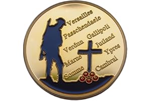 Pièce commémorative de l'armée mondiale, 1914–18, commémorative de l'armée mondiale, pour la première guerre