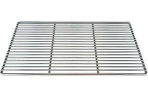 Grillrostprofi Grillrost Edelstahl - rechteckig - Größe 45 x 26 cm