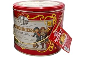 CHIOSTRO DI SARRONO SPECIALITA Authentic Italian 1KG Panettone in Tin (Original)