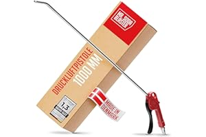 mr. soda blaster | Druckluftpistole lang 1000mm in Industriequalität - Luftpistole | Luftdruckpistole | Ausblaspistole lang reinigt Oberflächen | Druckluft Zubehör für Kompressor | AP-1000