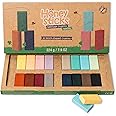 Honeysticks Block Crayons (16 Pack), Non Toxic Crayons for Kids, Toddlers, Made from Pure Beeswax and Food-Grade Colours, Long Lasting Jumbo Crayons for Drawing, Colouring, Preschool Art Supplies