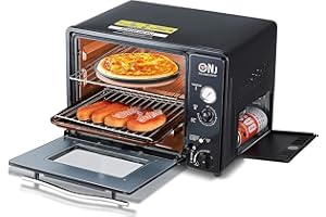 NJ THE RIGHT CHOICE NJ GF-300 Portable Butane Gas Oven Mini Camping Cooker Outdoor Baking Timer 30L Carry Bag