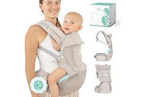 MAMMACITA Recién nacido de portabebés, recién nacido, portador de bebé, ropa de bebé desde el nacimiento, sistema de transporte de bebés, usar bebé, asiento de cadera bebé, para bebés de hasta 20 kilogramos