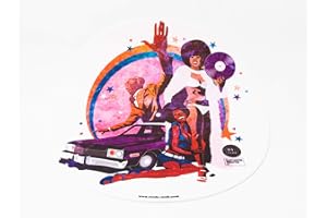 Rock on Wall Feutrine pour Platine Vinyle, Blaxploitation